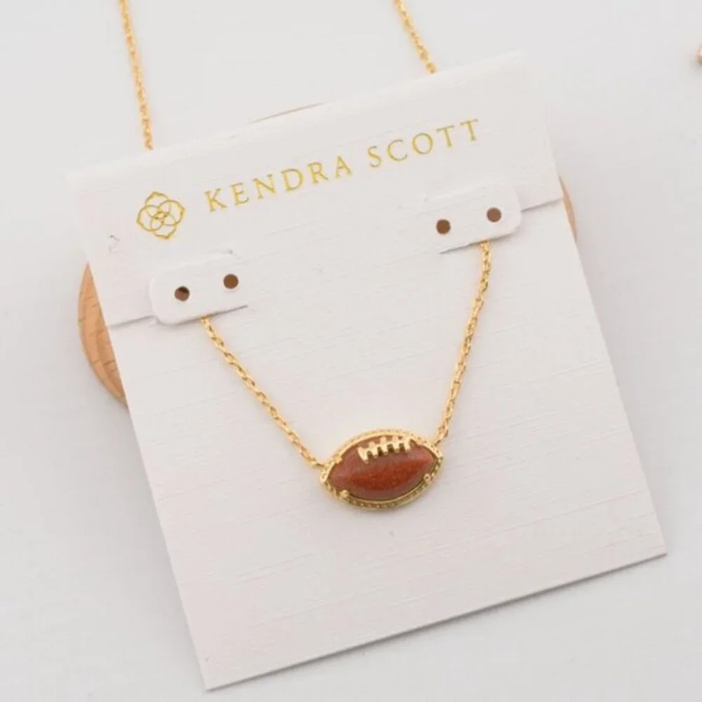 Kendra Scott Football Necklace - Picture 2 of 2